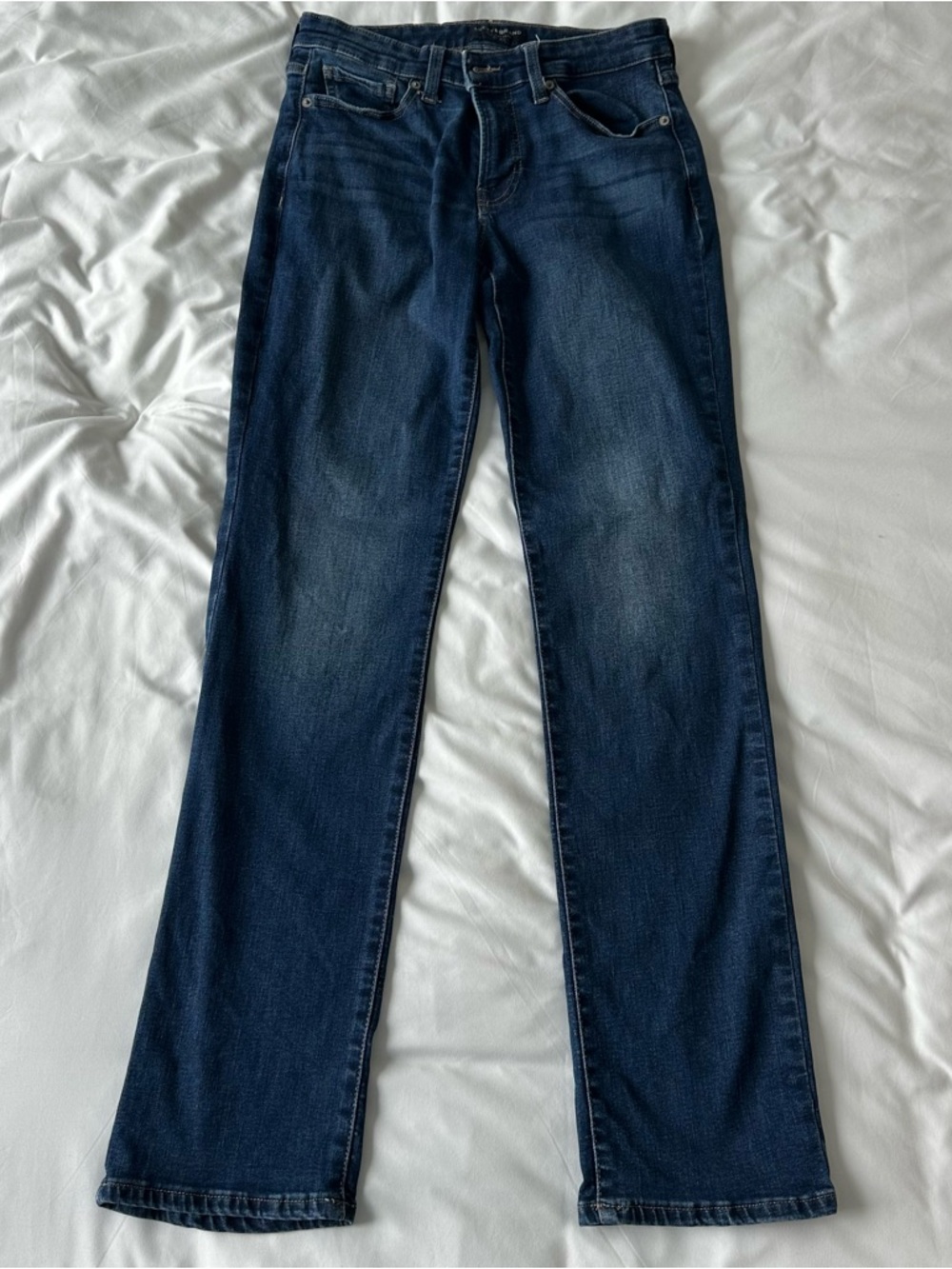 Lucky Brand Women's Dark Indigo Straight-Leg Jeans